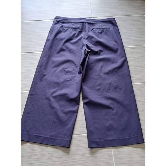 Chico's Women's Size 2.5R 14 Navy Wide-Leg Dress Pants Pull On Pockets Office - Picture 8 of 10